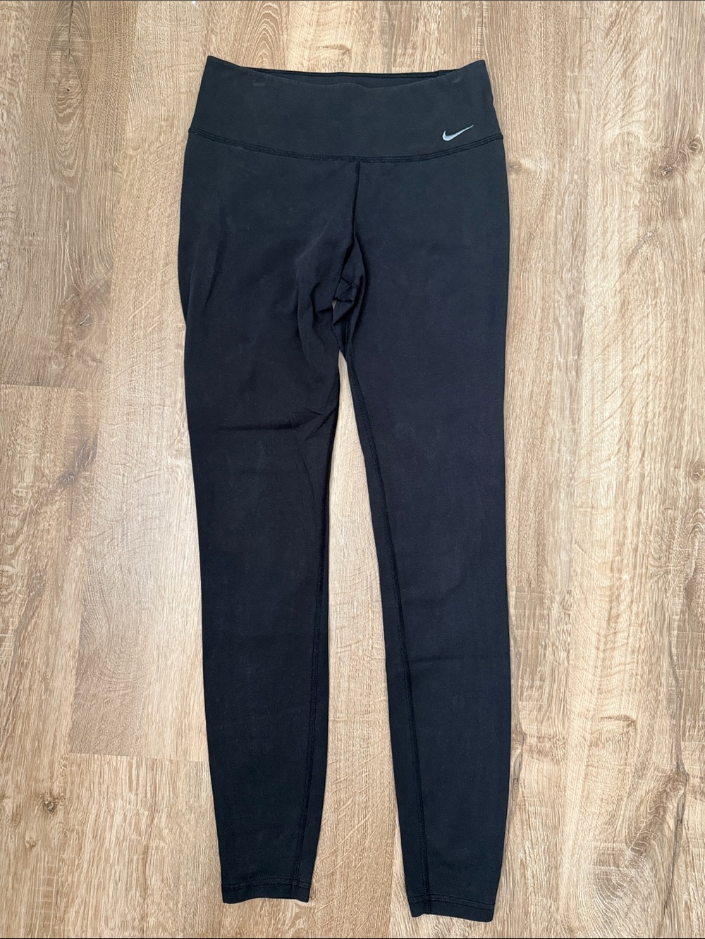 Nike Women’s Black Dri-Fit Leggings with Nike Swoosh
